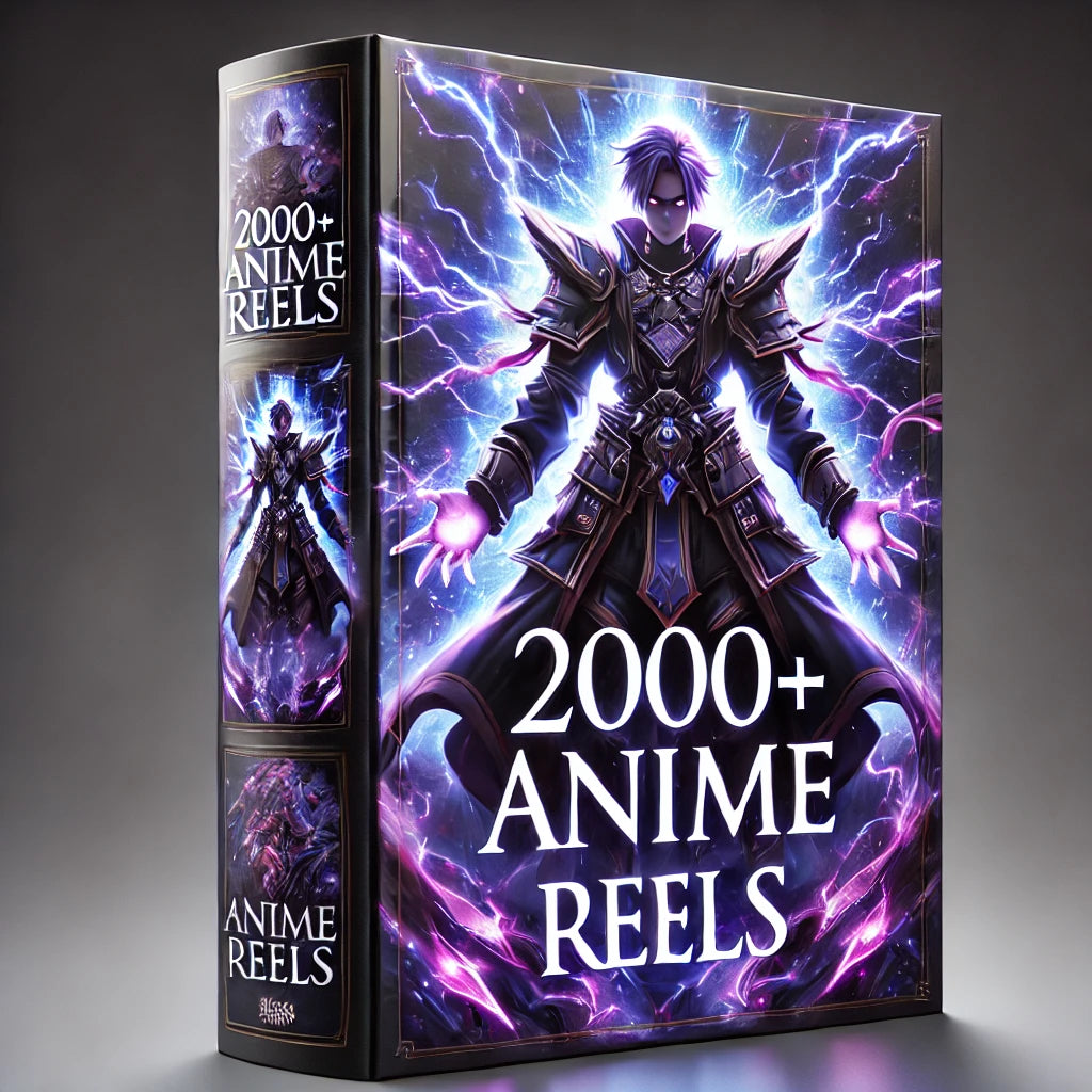 Anime Reels Edits Bundle of 2k Anime