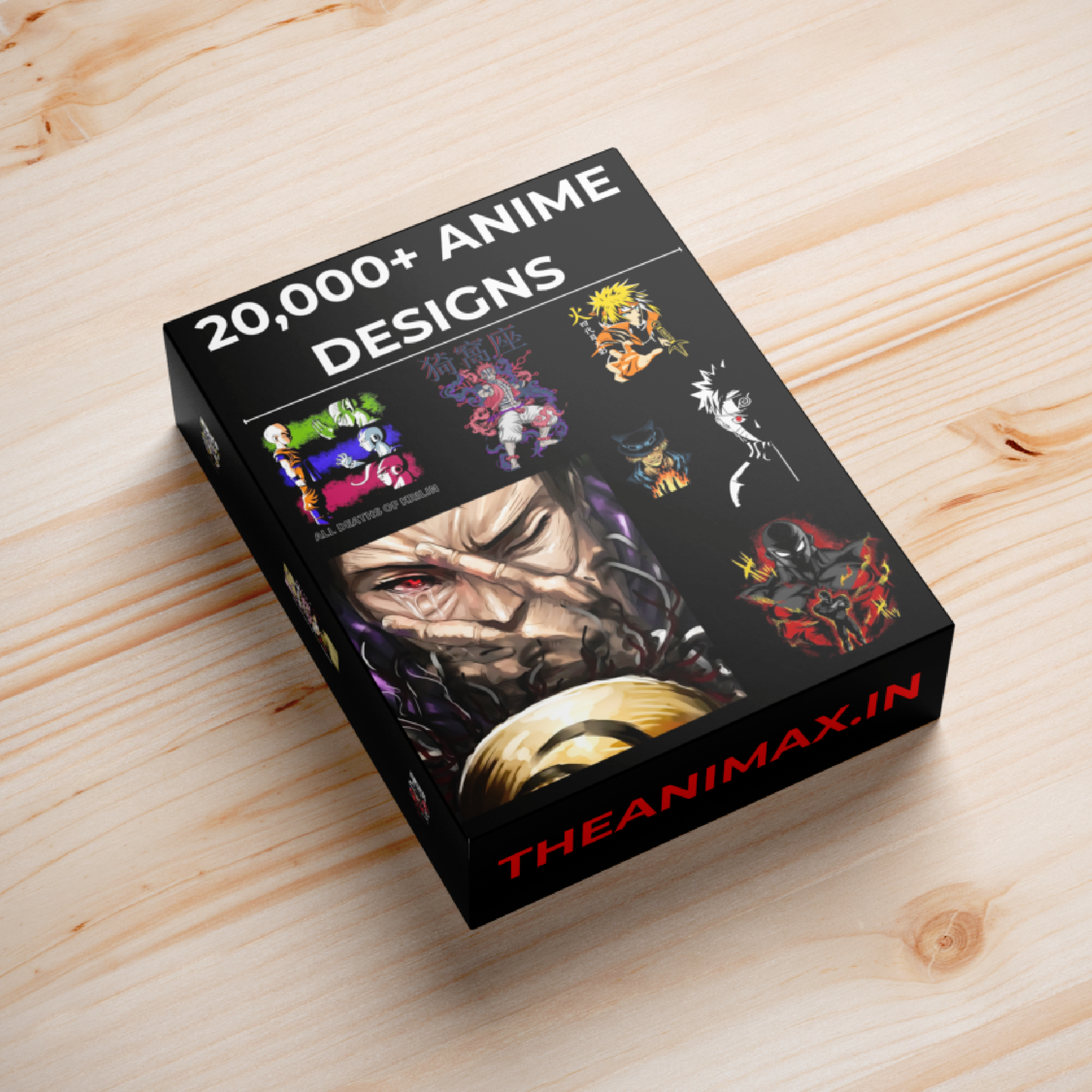 20k Anime T-Shirt Design Bundle