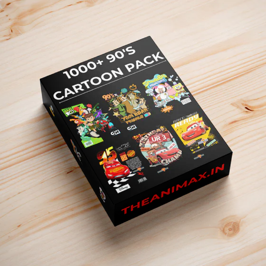 1000+ 90's Cartoon Designs Bundle