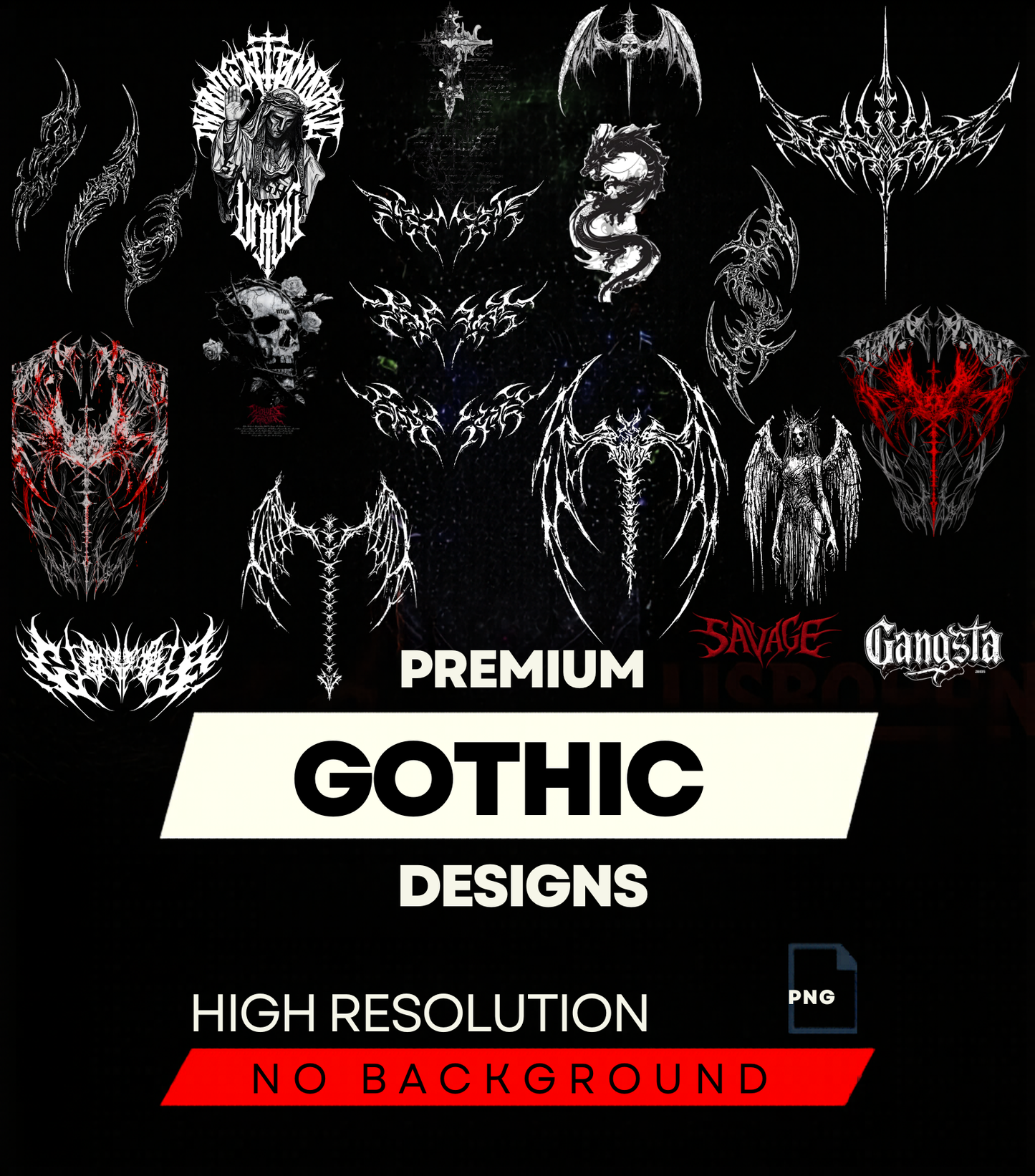Gothic Designs Bundle