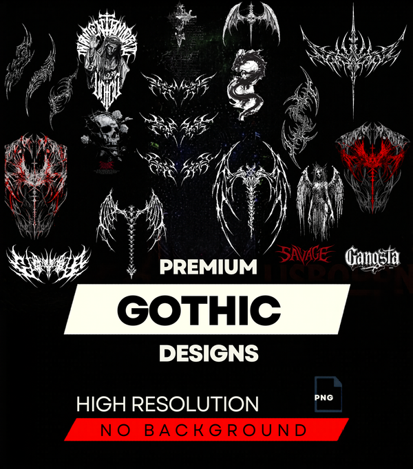 Premium Gothic Designs POD Bundle