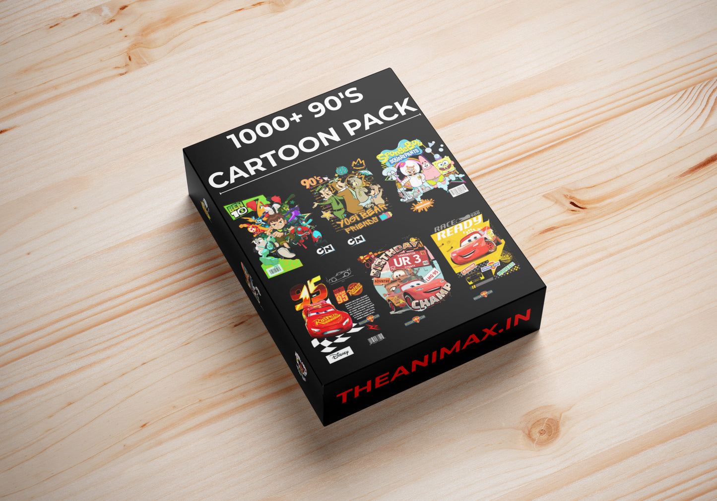 1000+ 90's Cartoon Designs Bundle