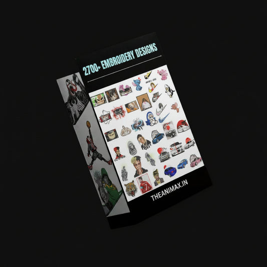 2700+ Embroidery Designs bundle
